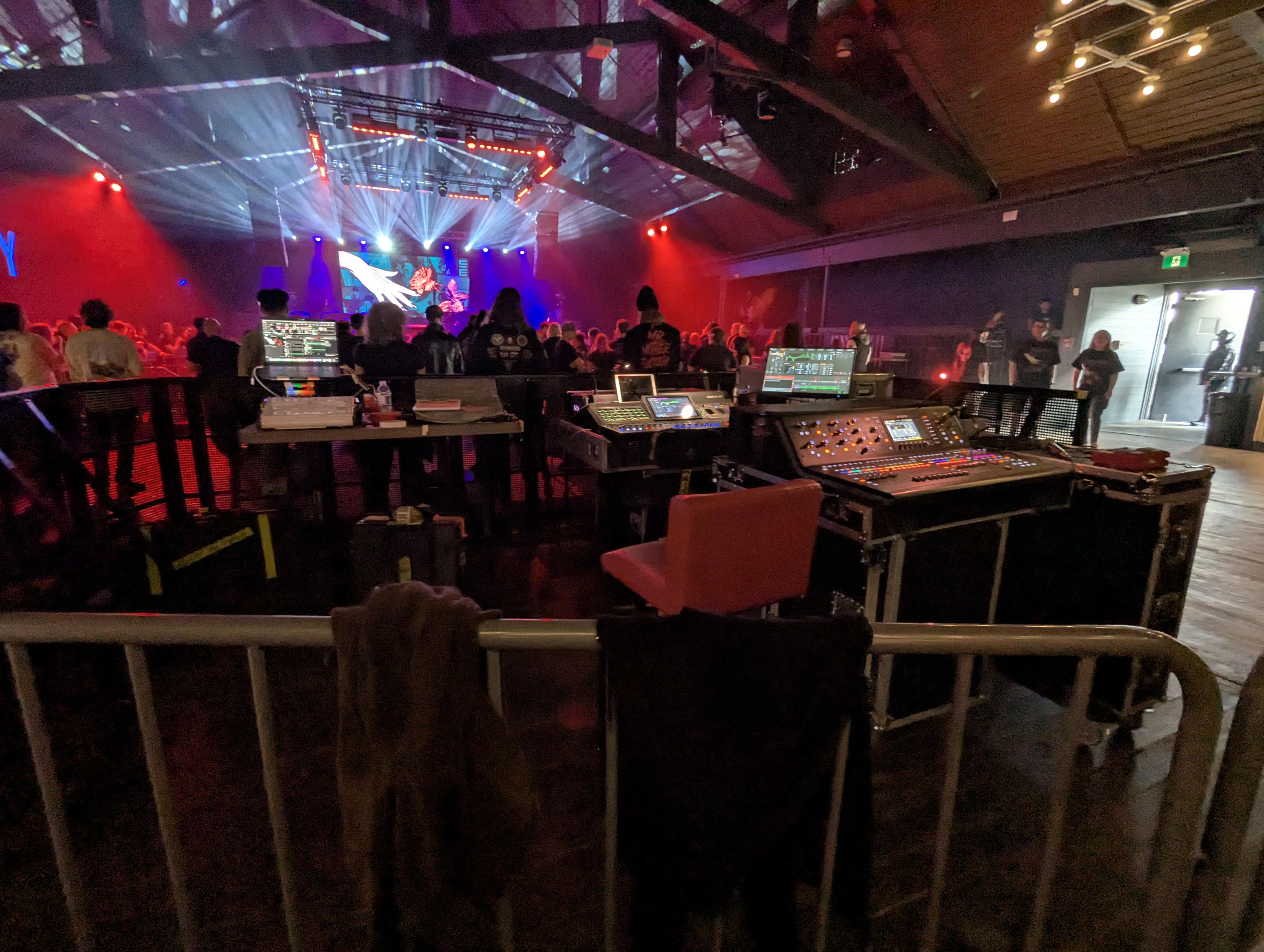 Birthday Trip to Canada, Midway Music Hall, Die Krupps, Edmonton